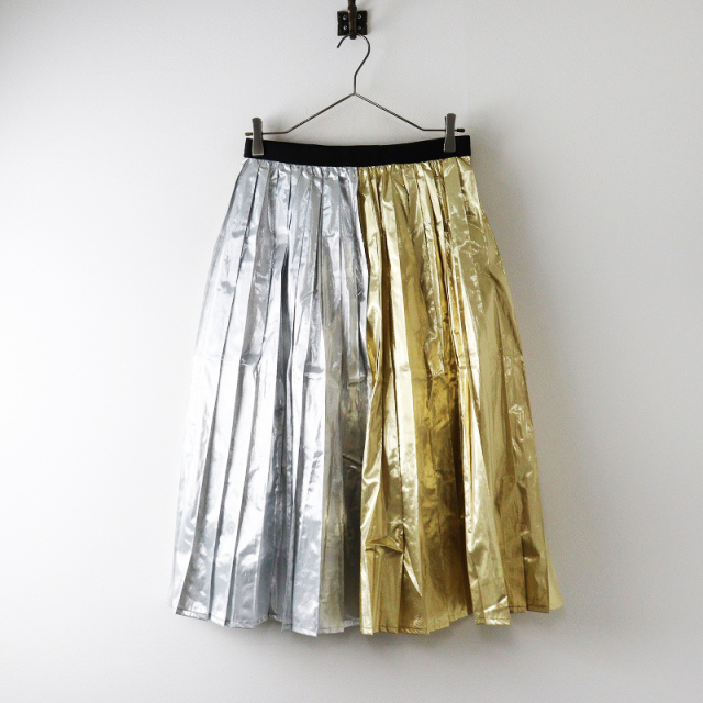 ミュベール　スカート MUVEIL（ミュベール）ひざ丈スカート カーキ サイズ:36(S位