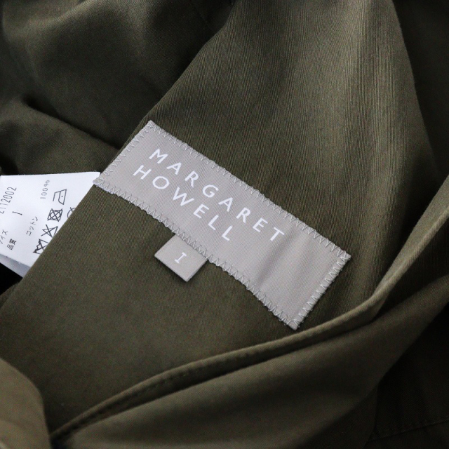 2022SS マーガレットハウエル MARGARET HOWELL FINE COTTON TWILL  
