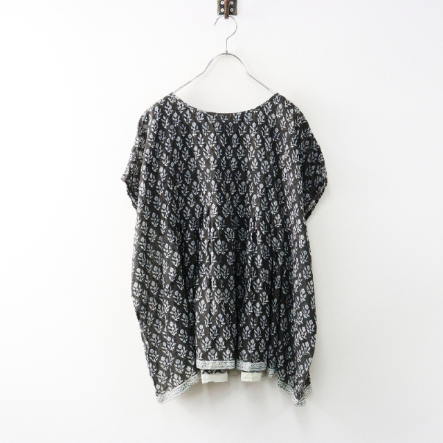 ⭐️新品未使用 メゾンドソイル ペイズリー ブロックプリント ドレス ⭐️即完売品 TRESORオンラインストア