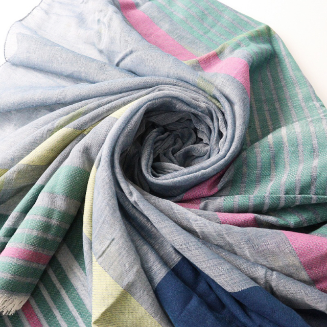 パラスパレス Pal'las Palace コットンガーゼ 配色ジャガード