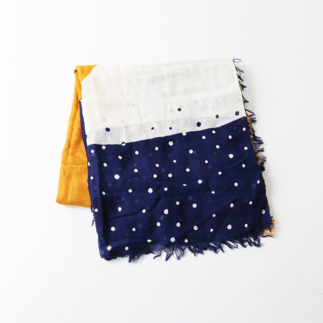 パラスパレス Pal'las Palace コットンガーゼ 配色プリント 大判