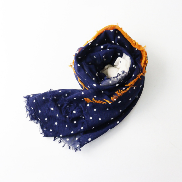 パラスパレス Pal'las Palace コットンガーゼ 配色プリント 大判