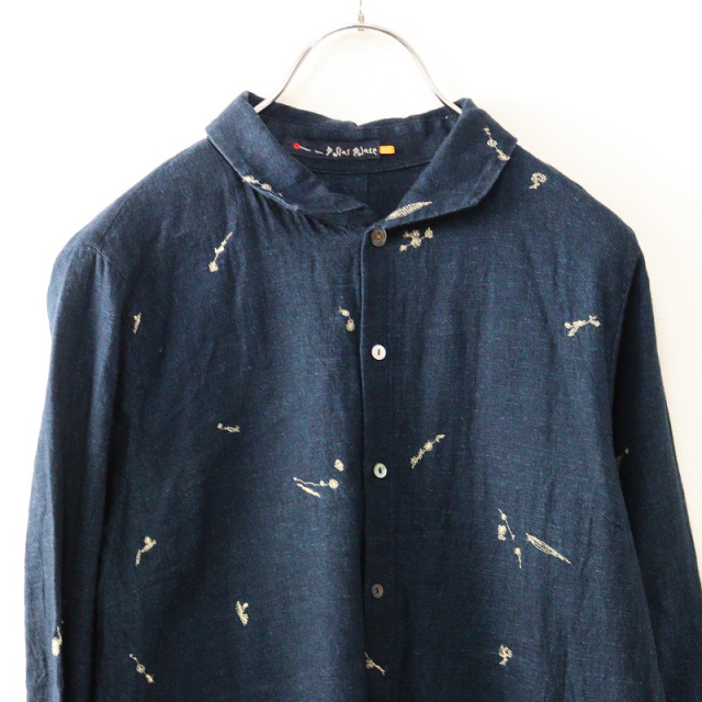 パラスパレス Pal'las Palace コットン インディゴ染め フラワー