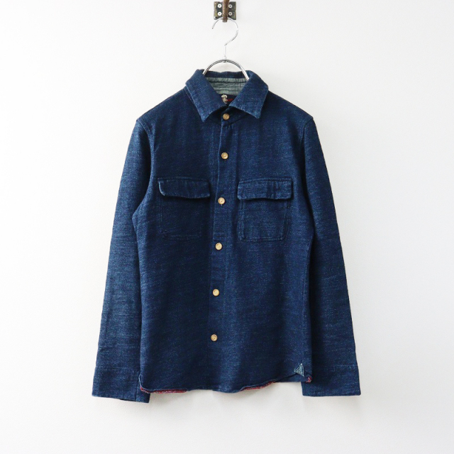 【新品タグ付き】PAL’LAS PALACE リネンジャケット L インディゴ New's PAL'LAS PALACE ONLINE STORE