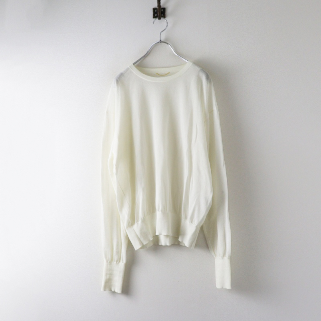 トップス L'Appartement C/N Sheer KNIT 期間限定価格】2021SS アパルトモン L'Appartement C/N Sheer KNIT