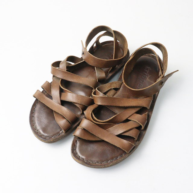 nagonstansナゴンスタンスレザーフラットシューズ オフホワイト37