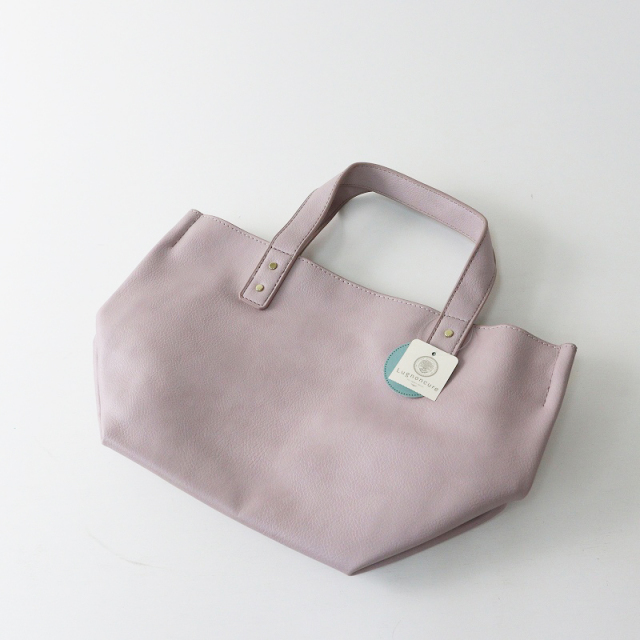 極美品 バーバリーブルーレーベル トートバッグ カゴバッグ 牛革