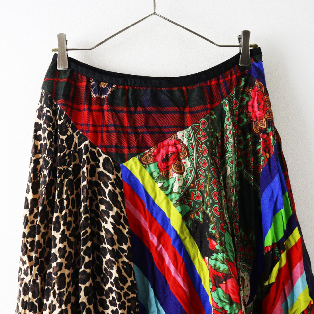 保管品 ロイスクレヨン Lois CRAYON パッチワークプリント