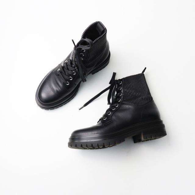 Gianvito Rossi Martis レースアップ コンバット ブーツ 【公式通販】