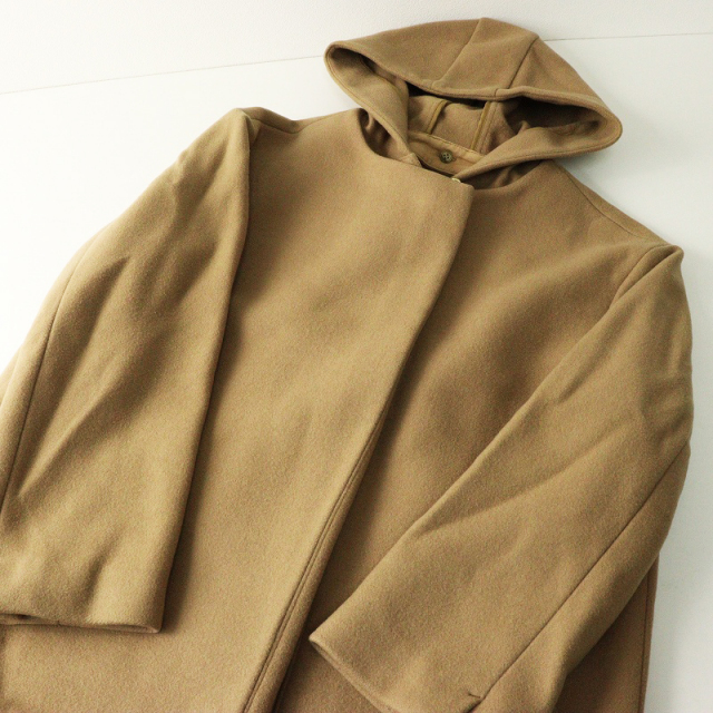 美品 フレームワーク FRAMeWORK ハミルトンウール フード付き ロング