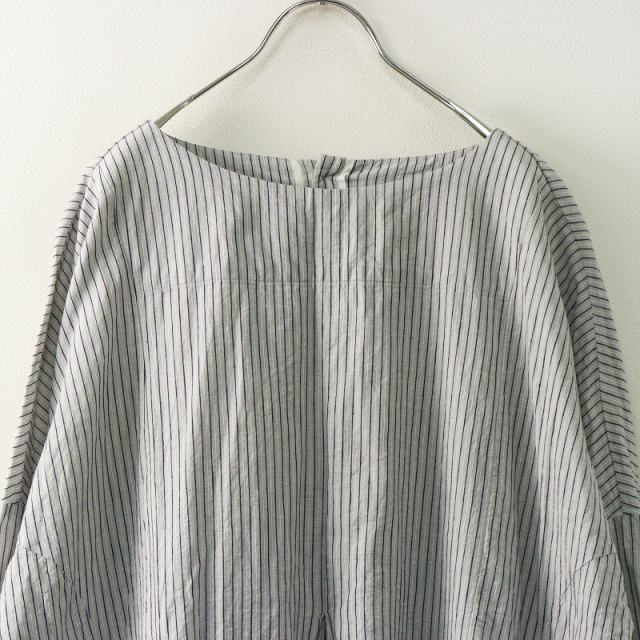 期間限定価格】ネストローブ nest Robe コットンリネンストライプ  