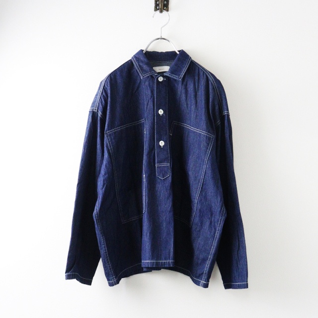 かぐれ｜デニムプルオーバーシャツ 新品かぐれデニムプルオーバー