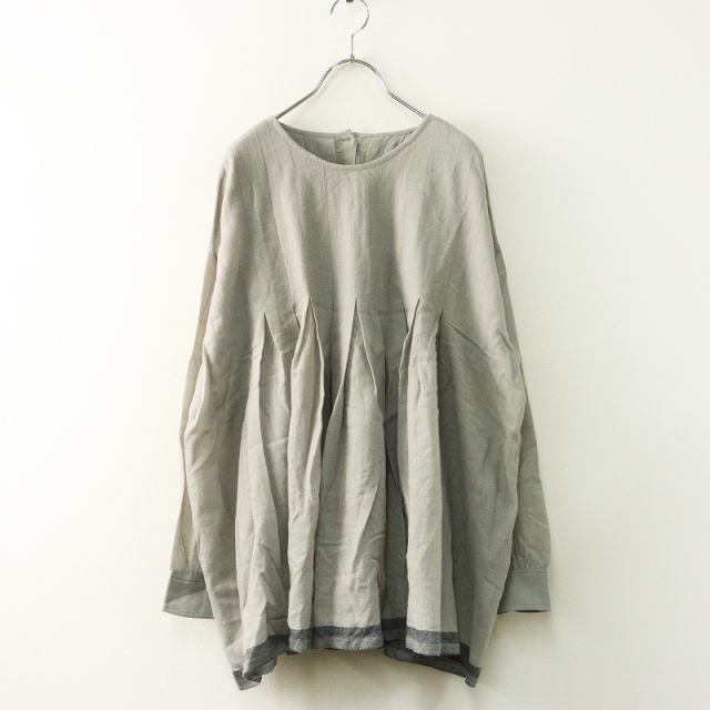 ⭐️新品未使用 メゾンドソイル ペイズリー ブロックプリント ドレス ⭐️即完売品 maison de soil SMALL FLOWER PRINT CREW-NECK DRESS,Narumi Trading