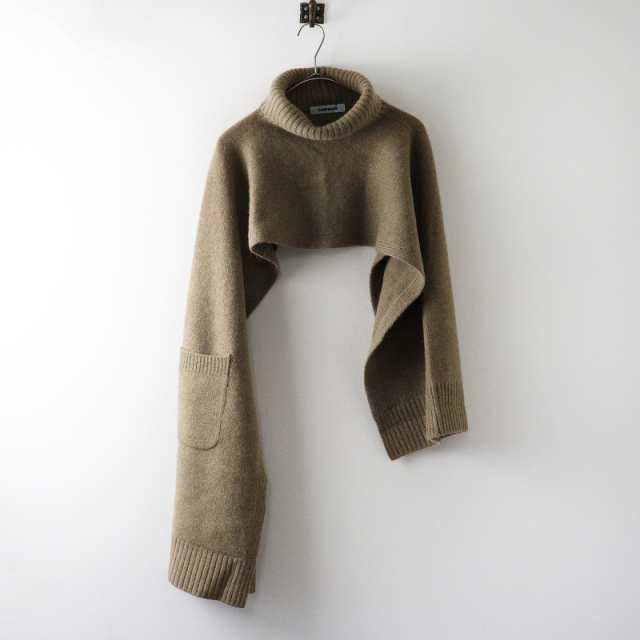 2024AW ドゥーズィエムクラス Deuxieme Classe SANDBEIGE CLORIA PULLOVER ポケットストール ｜ベージュ【2400014792607】 2024AW ドゥーズィエムクラス Deuxieme Classe SANDBEIGE CLORIA