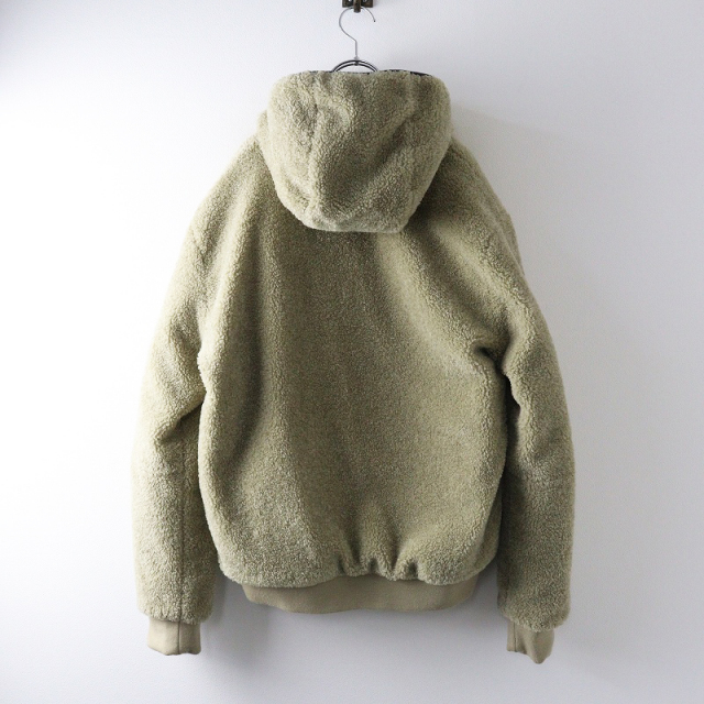 メンズ JPタグ 2023AW ヘルノ HERNO ボアフリース リバーシブル フード