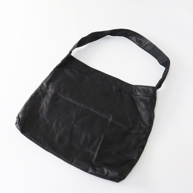 evam eva レザー 2way ショルダーバッグ 黒 美品 エヴァムエヴァ evam eva 2wayレザーショルダーバッグ＼ブラック