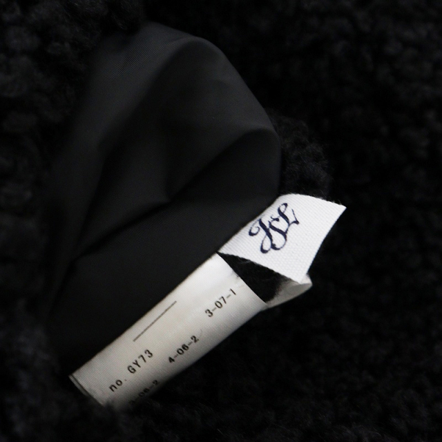 美品 2025AW ジャーナルスタンダード ラックス journal standard luxe ボア フードベスト ブラック┃黒 ブルゾン【2400014896961】 JOURNAL STANDARD LUXE（ジャーナルスタンダード ラックス） 美品