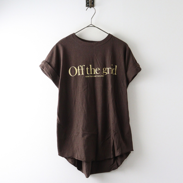 L'Appartement holiday Tシャツ ブラウン L'Appartement｜アパルトモンのTシャツ／カットソー（レディース）の