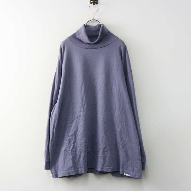 ネストローブ nest Robe UpcycleLino BASIC 天竺長袖ビッグタートル 1