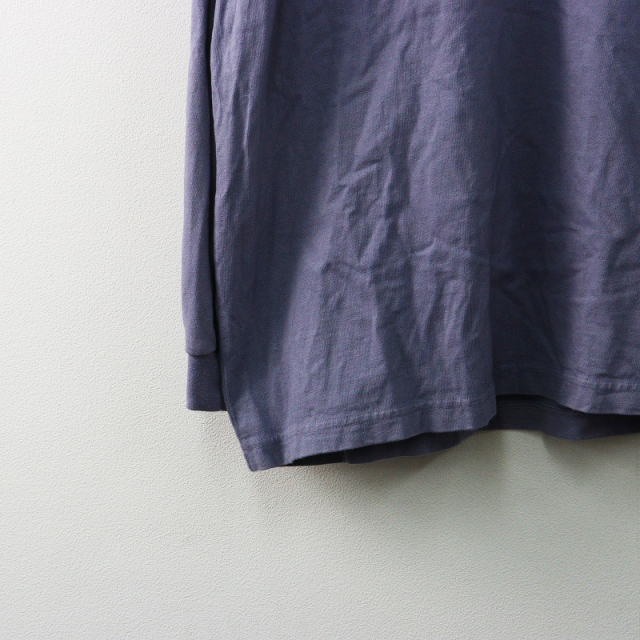 ネストローブ nest Robe UpcycleLino BASIC 天竺長袖ビッグタートル 1