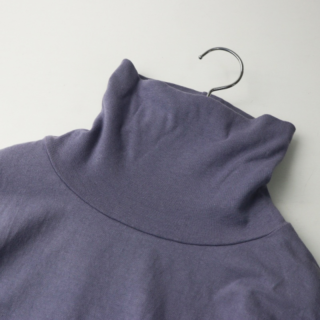 ネストローブ nest Robe UpcycleLino BASIC 天竺長袖ビッグタートル 1