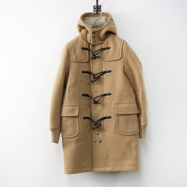 サイベーシックス SCYE BASICS ウールダッフルコート 36□ベージュ