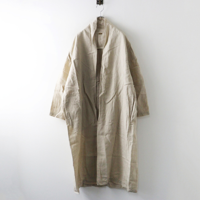 ドゥーズィエムクラス★完売品★ HELMSMOORリネンガウン ドゥーズィエムクラスHelmsmoor England リネンコート - メルカリ