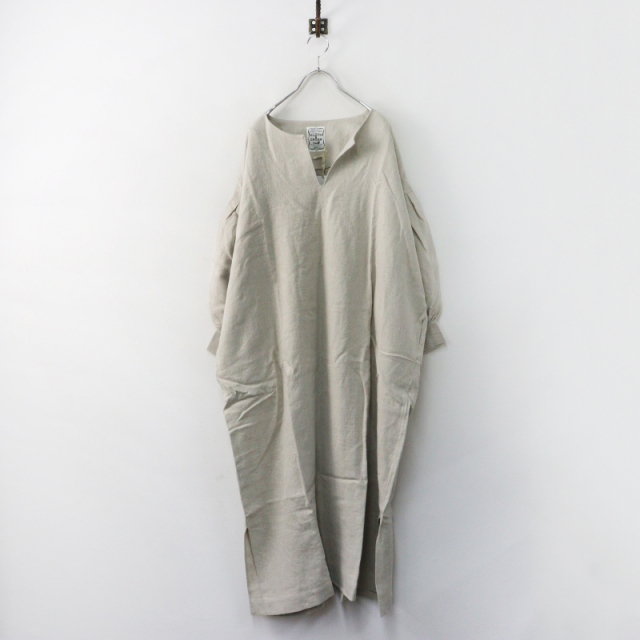 Cloth&Cross 日本製　リネン　フレアスリーブワンピース　ハグオーワー TRESORオンラインストア