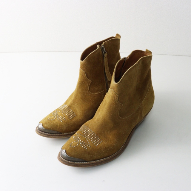 イタリア製 ゴールデングース GOLDEN GOOSE BOOT レザー スタッズ
