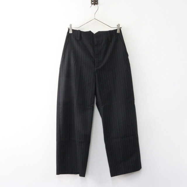 マーガレットハウエル FOX BROTHERS トラウザーズ 美品 マーガレットハウエル MARGARET HOWELL FOX BROTHERS ストライプ