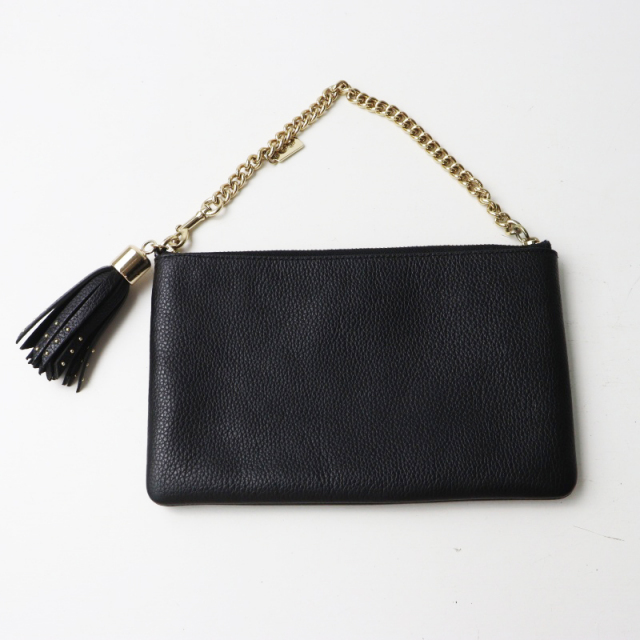 美品 コーチ COACH 52943 タッセルチャーム チェーン リスレット