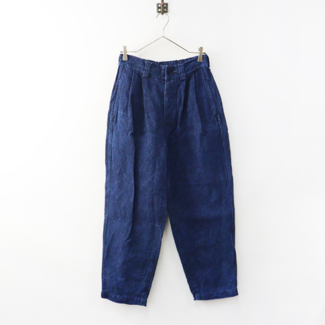 45R フォーティファイブアール 908リネンダック ペグトップパンツ 1