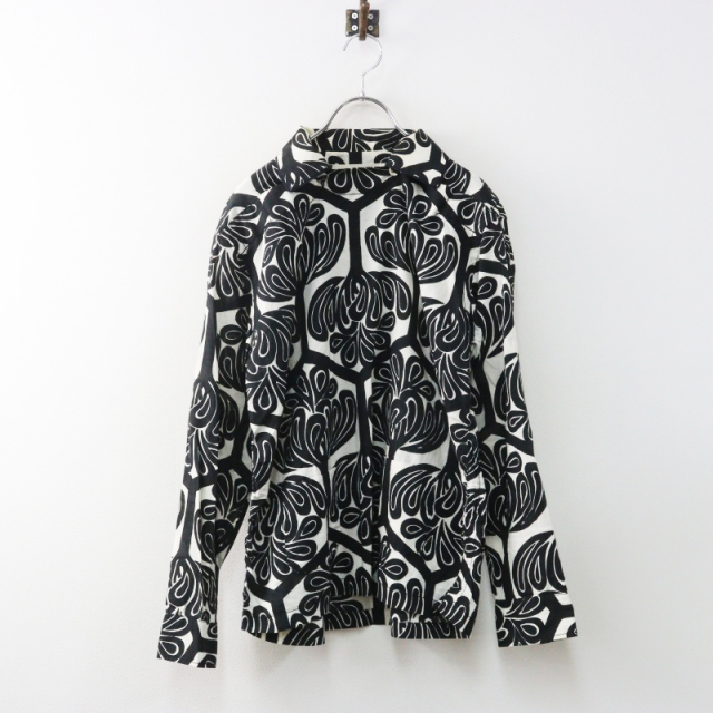 難あり】マルニ MARNI コレクションライン フラワープリント 襟付き