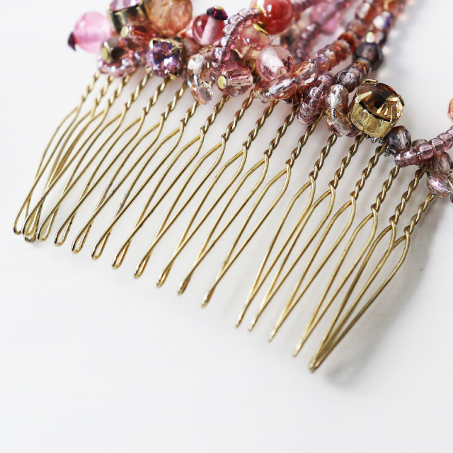 コンプレックスビズ Complex Biz ジュエリー ビーズ ダブルヘアコーム 