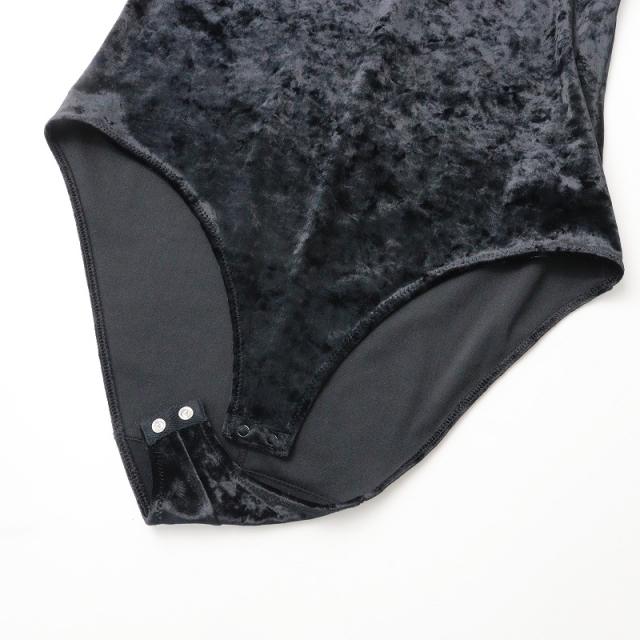 ヨービオトープ e YO BIOTOP Velor bodysuit ベロアボディスーツ 0 