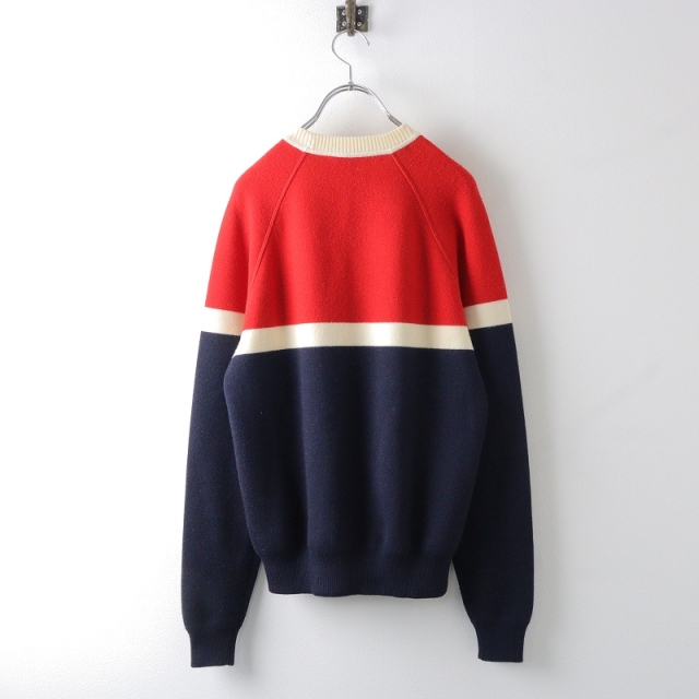 JPタグ モンクレール MONCLER AMIコラボ デカロゴワッペン付 配色  