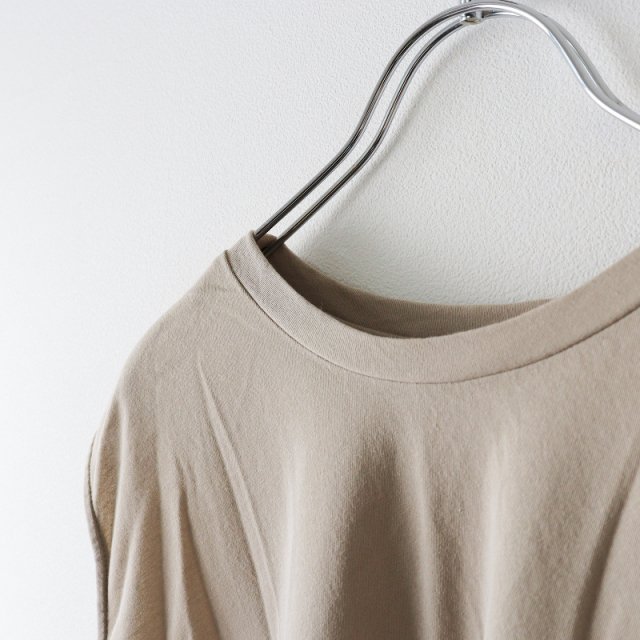 高質 2023SS エヴァムエヴァ evam eva Cotton Sleeveless Pullover カットソー(長袖+七分)
