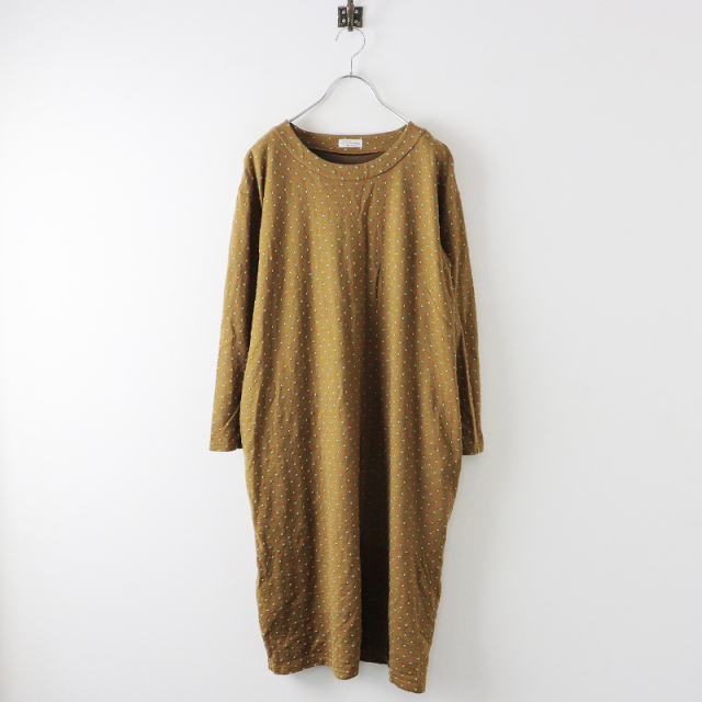 サリースコット Sally Scott ウール フロッキードット ワンピース L  