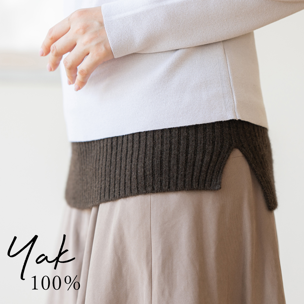 見せる腹巻 ヤク100％ モンゴル産 おなかをつつむ おしゃれハラマキ はらまき 妊婦用 妊婦はらまき はらまき 冷え性 レディース 可愛い 暖かい マタニティ