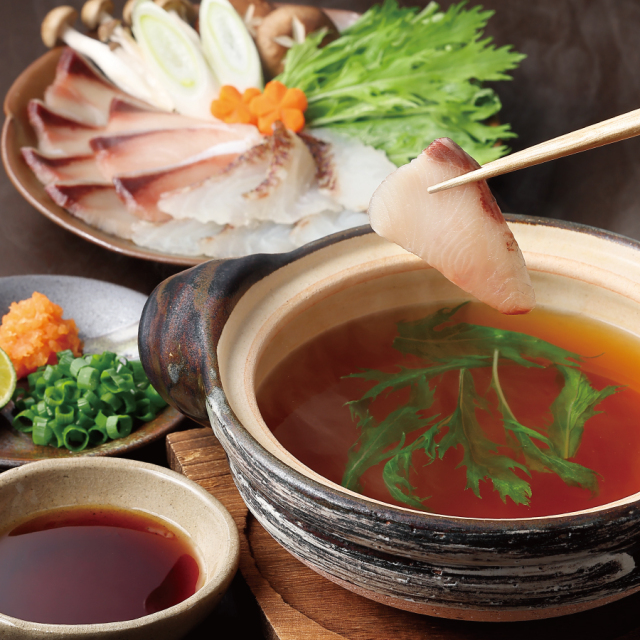 柑橘香る、瀬戸内鮮魚しゃぶしゃぶセット ※練り物との同梱不可