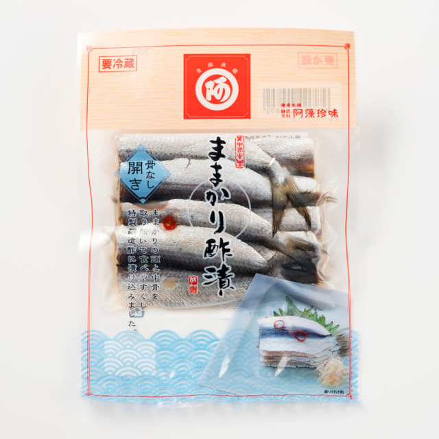 ままかり酢漬け（開）80g【冷蔵便】 品番：5463 昭和24年創業の海産