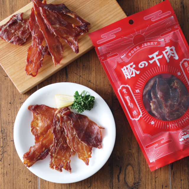 瀬戸のもち豚ポークジャーキー