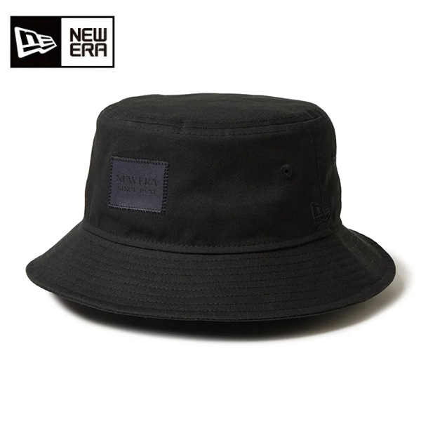 ニューエラ バケット01 Black Woven Patch ユニセックス