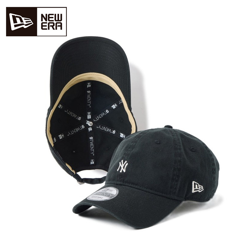 ニューエラ キャップ 9TWENTY MLB ベージュ スウェットバンド ニューヨーク・ヤンキース ユニセックス 26SS ブラック 14745058