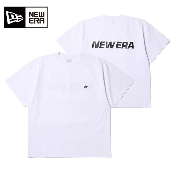 ニューエラ 半袖 ユーティリティー オーバーサイズド Tシャツ Wordmark Logo ホワイト 14774253
