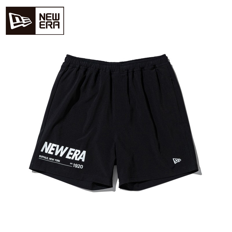 NEW ERA Men's フィットネス水着 スイムトランクス ワードマーク メンズ 26SS