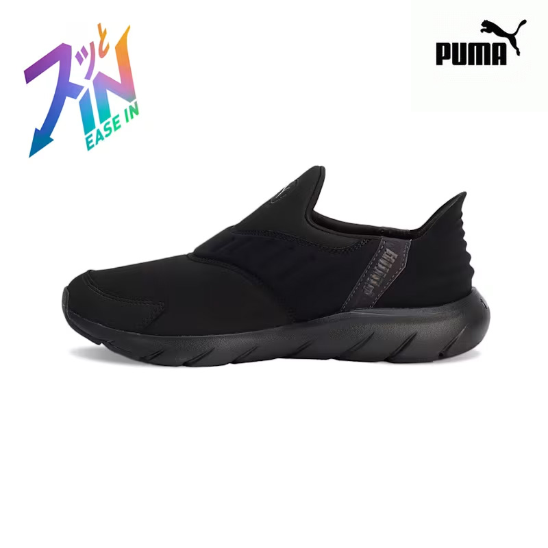 PUMA ユニセックス ソフトライド フレックス イーズイン 撥水 ランニングシューズ