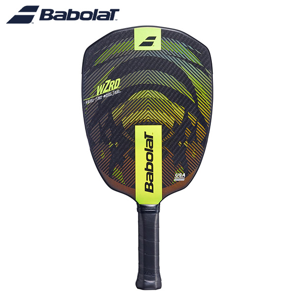 Babolat ピックルボールパドル PADDLE WZRD 160023 ブラック/イエロー ワーズ バボラ ラケット