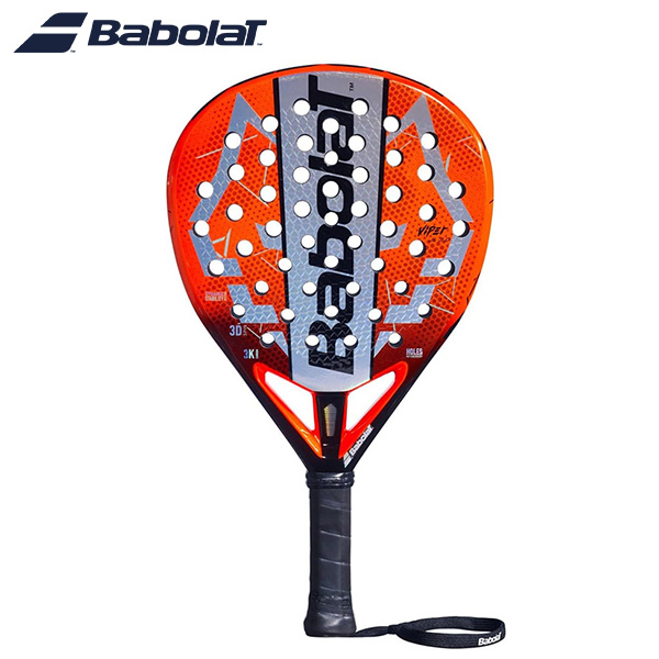 Babolat パデルボールラケット Viper Juan Lebron 3.0 2026年モデル オレンジ×ブラック 150174
