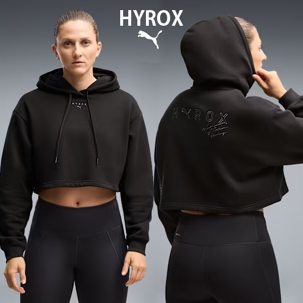 PUMA x HYROX トレーニングウエア ヘビーウェイト フーディー